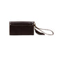 Melody Embossed Leather Wristlet Wallet Bag