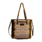 Floret Tweed Western Tote Shoulder Bag from Brooklyn Bag at Moosestrum.com