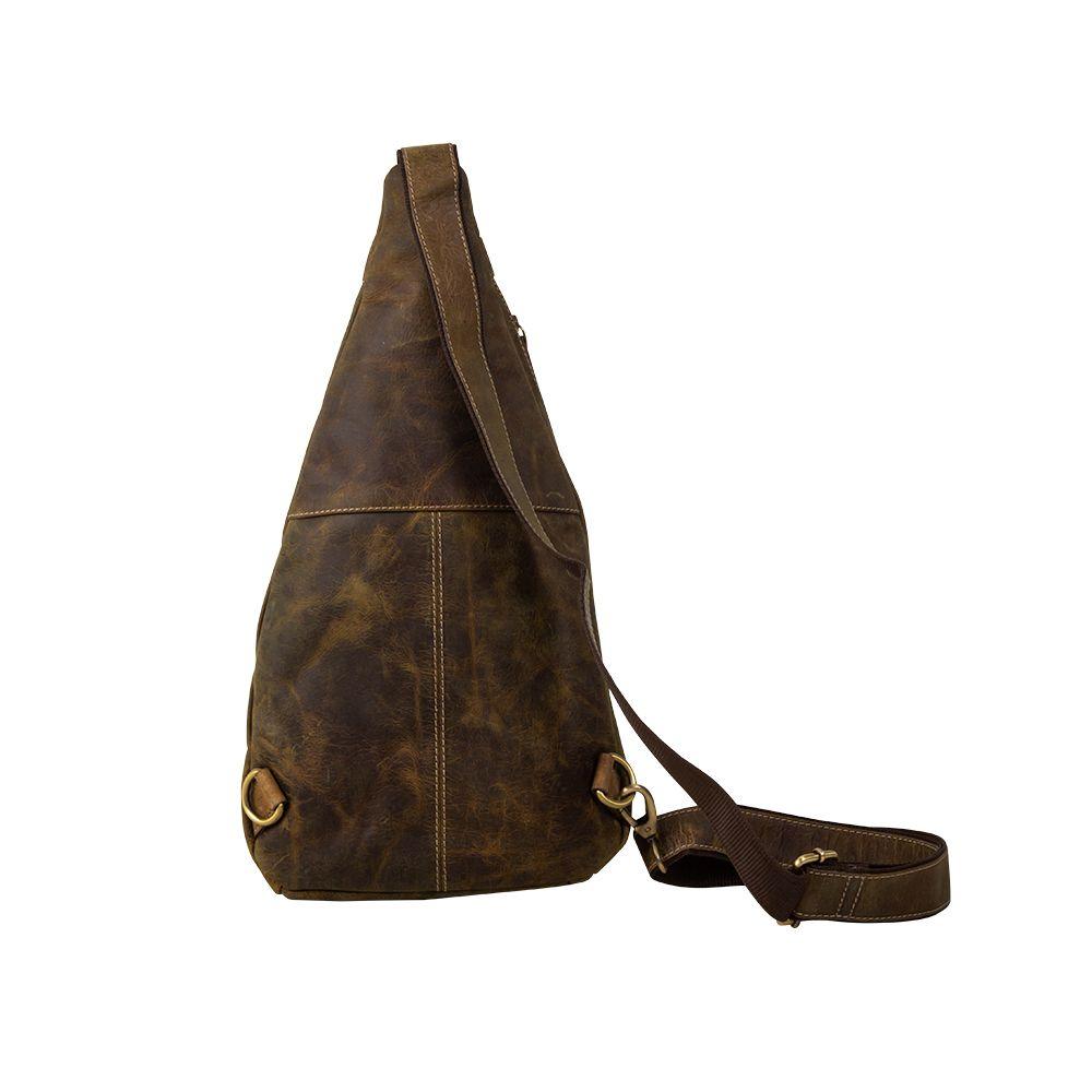 High Country Leather Sling Backpack Bag from Brooklyn Bag at Moosestrum.com