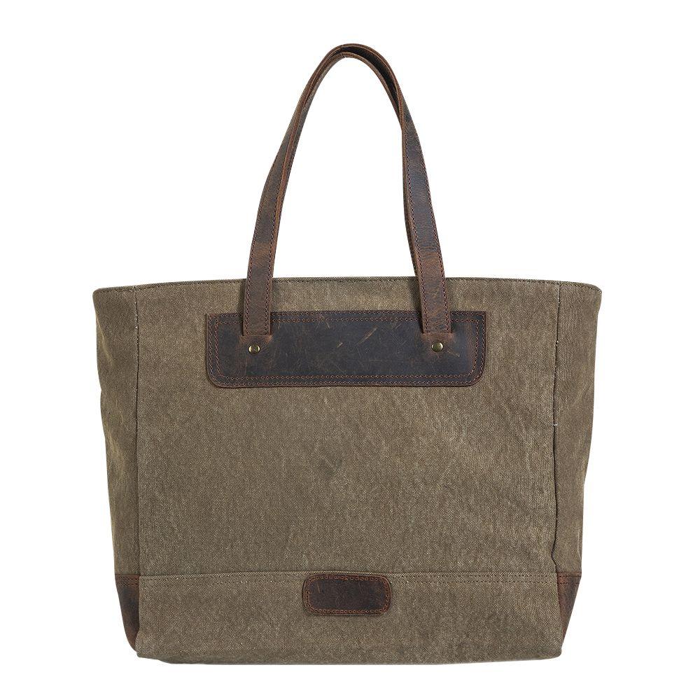 Retro Weathered Canvas Tote from Brooklyn Bag at Moosestrum.com