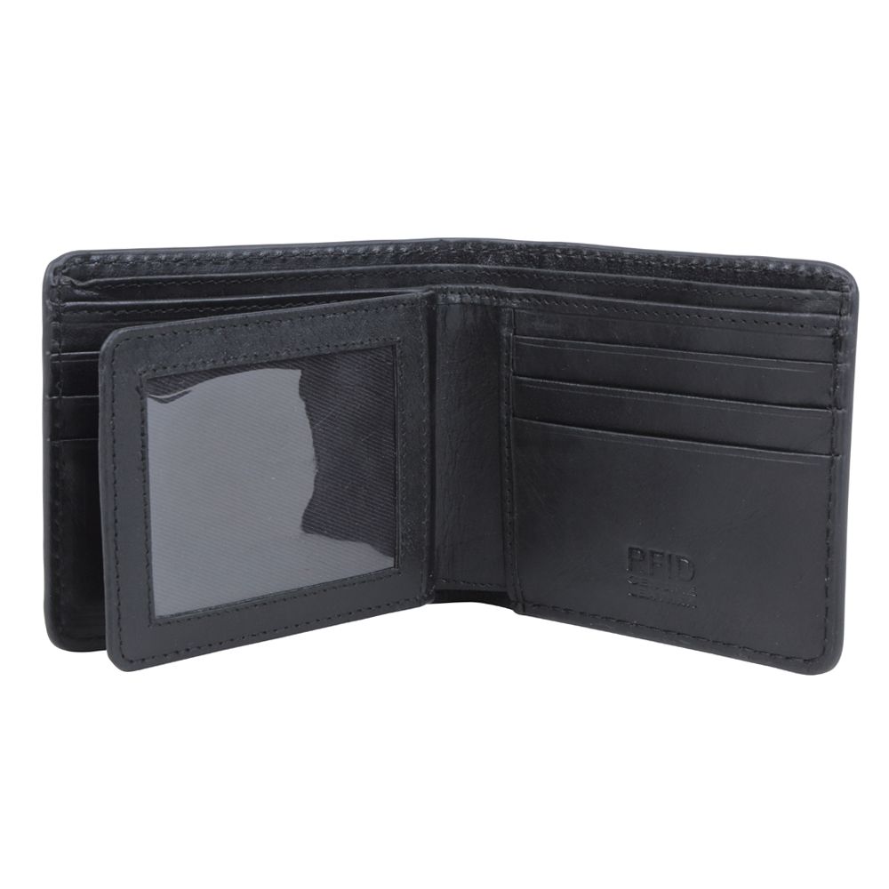 Peer Leather RFID Blocking Bifold Wallet