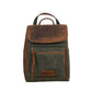 Carriage Port Petite Canvas Backpack