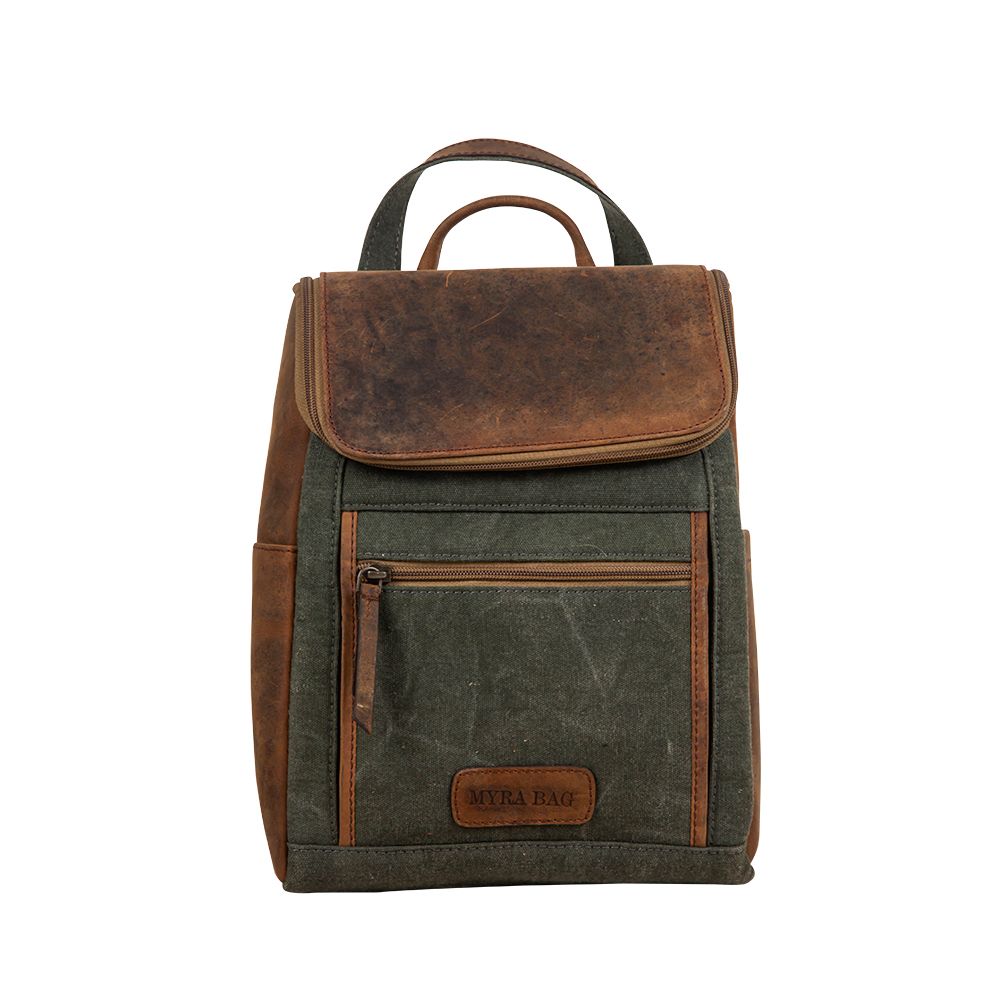 Carriage Port Petite Canvas Backpack