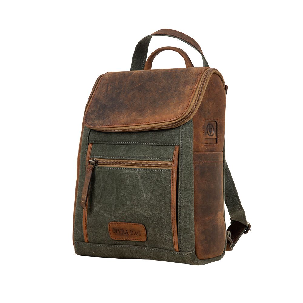 Carriage Port Petite Canvas Backpack