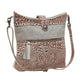 Smokey Leather & Hairon Shoulder Bag from Brooklyn Bag at Moosestrum.com