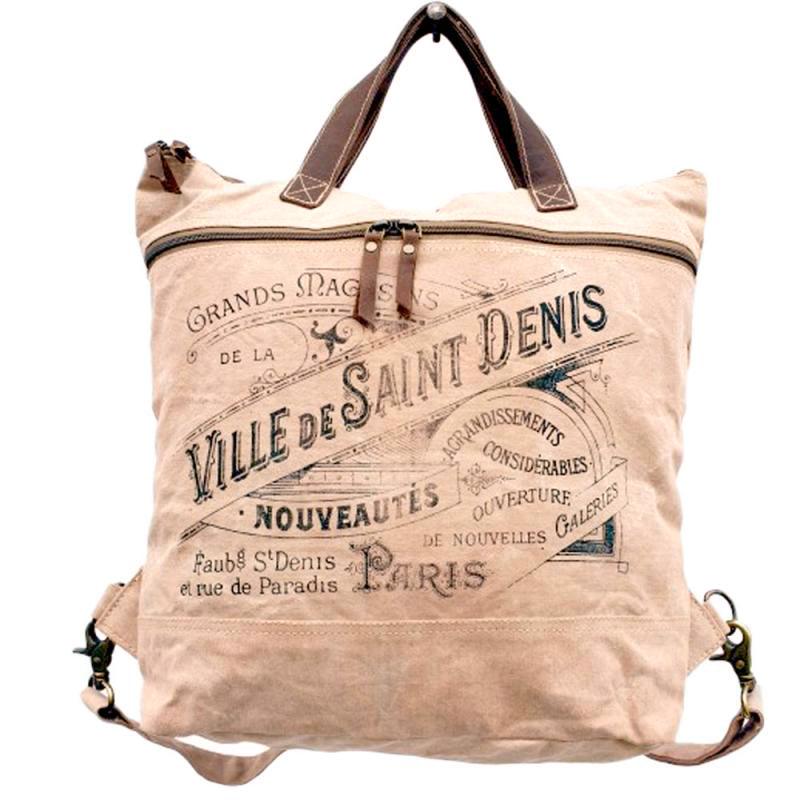 Ville de Saint Denis Backpack from Brooklyn Bag at Moosestrum.com