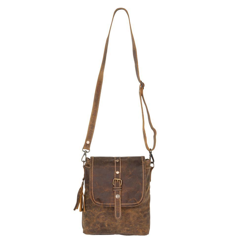 Brown Beauty Leather Shoulder Bag from Brooklyn Bag at Moosestrum.com