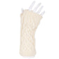 Cable Knit Australian Merino Wool Fingerless Gloves from Brooklyn Bag at Moosestrum.com