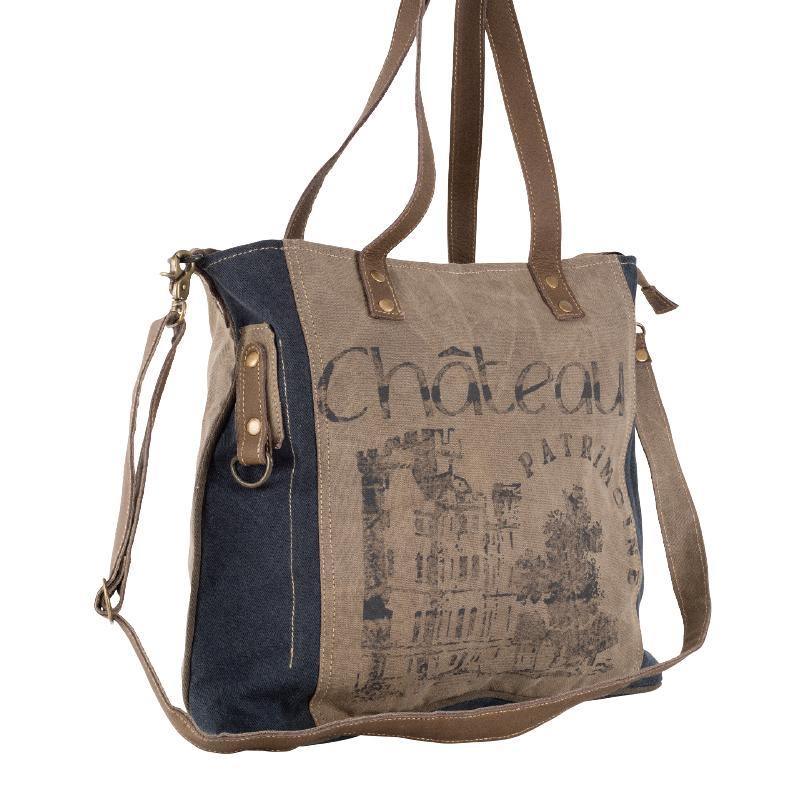 Château Shoulder Tote Bag from Brooklyn Bag at Moosestrum.com
