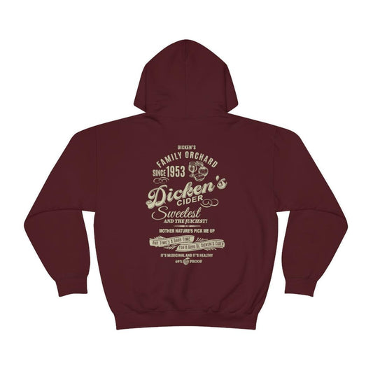 Dicken's Cider Unisex Hoodie from Moosestrum at Moosestrum.com