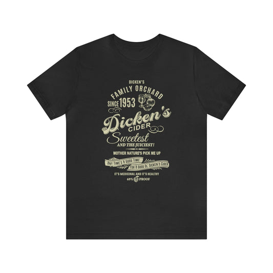 Dicken's Cider Unisex Tee from Moosestrum at Moosestrum.com