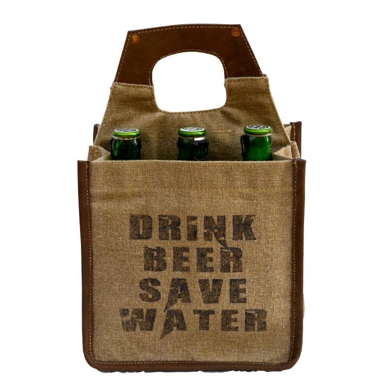 Drink Beer Save Water from Brooklyn Bag at Moosestrum.com