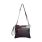 Halcyon Embossed Leather & Hairon Small Crossbody Bag from Brooklyn Bag at Moosestrum.com