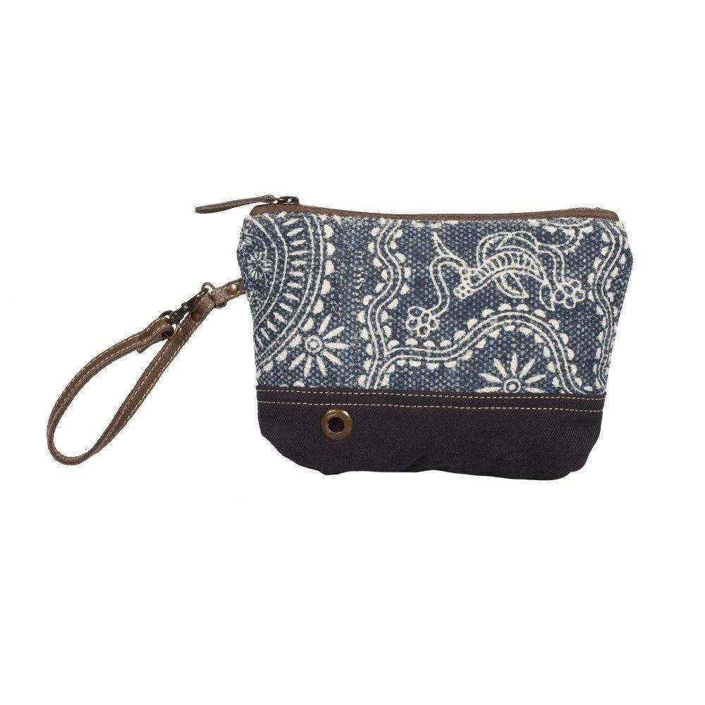 Kilim Classical Pouch Wristlet Bag from Brooklyn Bag at Moosestrum.com