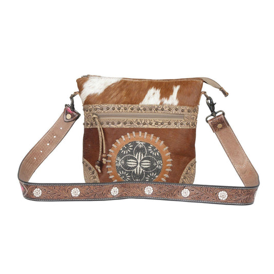 Orenda Leather & Hairon Shoulder Bag from Brooklyn Bag at Moosestrum.com