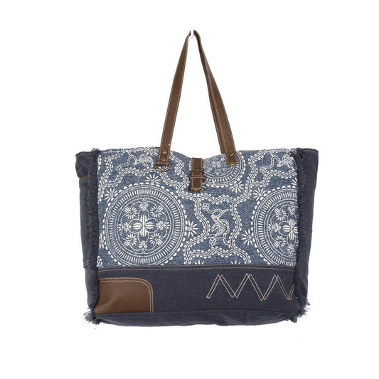 Sylvan Blue Weekender Bag from Brooklyn Bag at Moosestrum.com